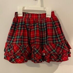 Sweet Honey Tartan Skirt sz 4T